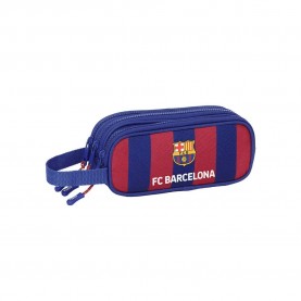 канцеларски,принадлежности,safta,f.c,barcelona,triple,pencil,case,blue,(multicolor)