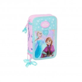 канцеларски,принадлежности,safta,frozen,cool,days,triple,filled,pencil,case,36,units,multicolor,(multicolor)