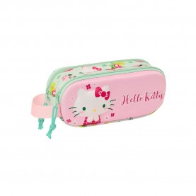 Safta Hello Kitty 3D Double pencil case - Pink (Multicolor) канцеларски,принадлежности,safta,hello,kitty,3d,double,pencil,case,pink,(multicolor)