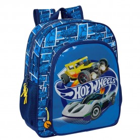 Юношеска раница Safta 612438640 Hot Wheels Sonny Junior 15L 32x43x14 cm backpack - Blue (Multicolor) юношеска,раница,раници,safta,612438640,hot,wheels,sonny,junior,15l,32x43x14,cm,backpack,blue,(multicolor)