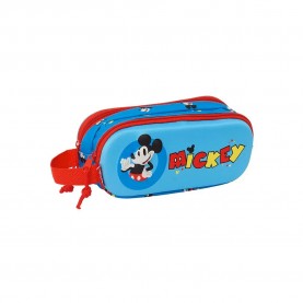 канцеларски,принадлежности,safta,mickey,mouse,3d,double,pencil,case,multicolor,(multicolor)