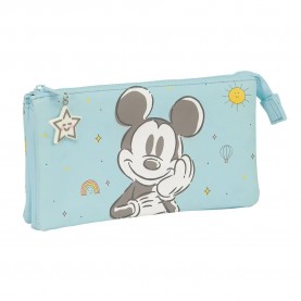 канцеларски,принадлежности,safta,mickey,mouse,baby,triple,pencil,case,blue,(multicolor)