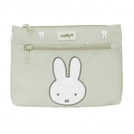 канцеларски,принадлежности,safta,miffy,niebla,big,with,2,zippers,big,pencil,case,beige,(multicolor)