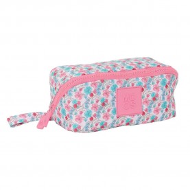 канцеларски,принадлежности,safta,moos,flores,big,squared,big,squared,pencil,case,pink,(multicolor)