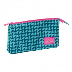 канцеларски,принадлежности,safta,nait,nait,pata,de,gallo,triple,pencil,case,green