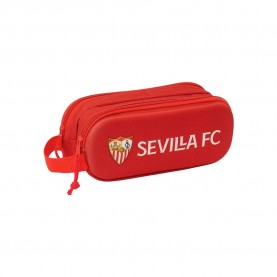 канцеларски,принадлежности,safta,sevilla,fc,3d,double,pencil,case,red,(multicolor)
