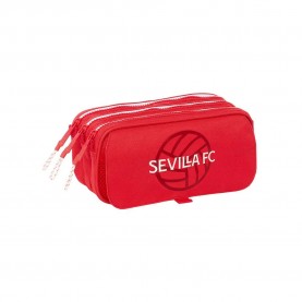 канцеларски,принадлежности,safta,sevilla,fc,big,triple,pencil,case,red,(multicolor)