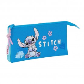 канцеларски,принадлежности,safta,stitch,hawaii,triple,pencil,case,blue,(multicolor)