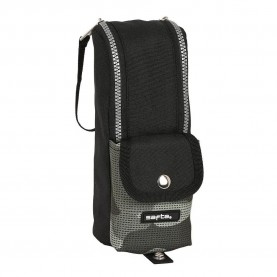 канцеларски,принадлежности,safta,stone,with,handle,handle,pencil,case,black,(multicolor)