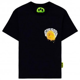 Детска тениска Barrow kids F4BKJUTH072 short sleeve T-shirt - Black (Black / Black) детска,тениска,мъжки,тениски,дамски,тениски,barrow,kids,f4bkjuth072,short,sleeve,t,shirt,black,(black,black)