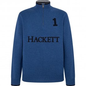 блуза,мъжки,пуловери,hackett,hm703226,half,zip,sweater,midnight,blue,(blue)