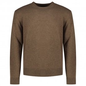 блуза,мъжки,пуловери,hackett,lambswool,sweater,malt,beige,(brown)