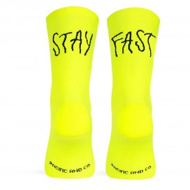 чорапи,дамски,чорапи,pacific,socks,stay,fast,short,socks,yellow,(neon,yellow)