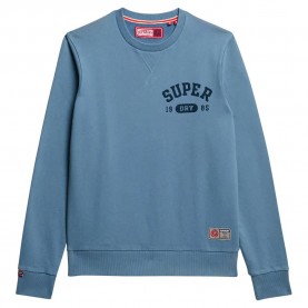 блуза,мъжки,пуловери,superdry,athletic,printed,sweatshirt,wedgewood,blue,(blue)