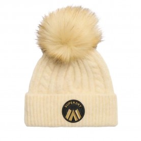 шапка,всички,шапки,superdry,cable,luxe,beanie,oatmeal,white,(beige)