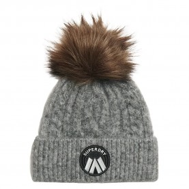 шапка,всички,шапки,superdry,cable,luxe,beanie,scandi,grey,marl,(grey)