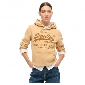 суичър,дамски,блузи,superdry,classic,vl,graphic,hoodie,brown