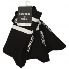 чорапи,мъжки,чорапи,superdry,coolmax,socks,3,pairs,black,(mono,pack)