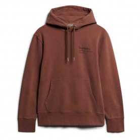 суичър,мъжки,пуловери,superdry,core,logo,city,loose,hoodie,nutmeg,spice,(brown)