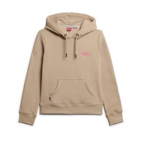 суичър,дамски,блузи,superdry,essential,logo,hoodie,cobblestone,grey,(beige)