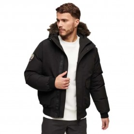 яке,мъжки,якета,superdry,everest,faux,fur,bomber,jacket,black