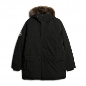 яке,мъжки,якета,superdry,everest,faux,fur,jacket,black
