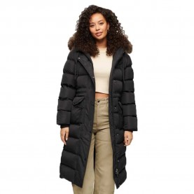яке,дамски,якета,и,палта,superdry,everest,faux,fur,longline,jacket,black