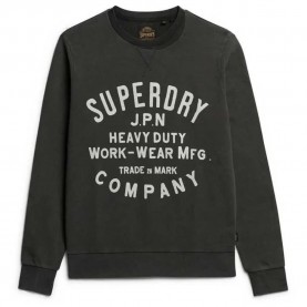 блуза,мъжки,пуловери,superdry,machined,goods,workwear,sweatshirt,green