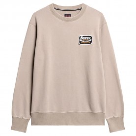 блуза,мъжки,пуловери,superdry,mechanic,loose,fit,sweatshirt,moonrock,(beige)
