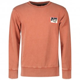 блуза,мъжки,пуловери,superdry,mechanic,loose,fit,sweatshirt,orange