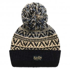 шапка,всички,шапки,superdry,pattern,beanie,island,navy,twist,(beige)