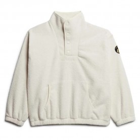 блуза,дамски,блузи,superdry,sport,tech,sherpa,henley,sweatshirt,white