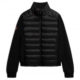 яке,мъжки,якета,superdry,storm,fleece,hybrid,bomber,jacket,black