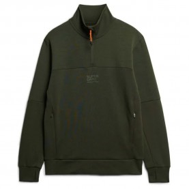 блуза,мъжки,пуловери,superdry,tech,half,zip,sweatshirt,green,(dark,moss,green)