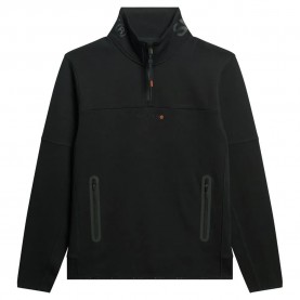 блуза,мъжки,пуловери,superdry,tech,logo,loose,half,zip,sweatshirt,black