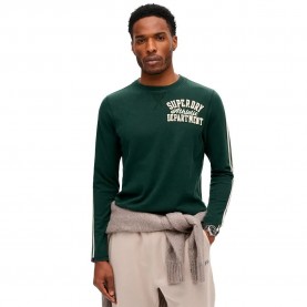 тениска,мъжки,тениски,superdry,vintage,athletic,long,sleeve,t,shirt,green,(academy,dark,green)
