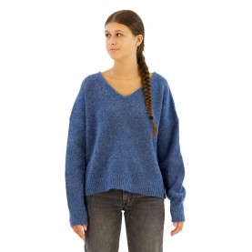 блуза,дамски,пуловери,дамски,плетени,дрехи,superdry,w6110578a,v,neck,sweater,blue