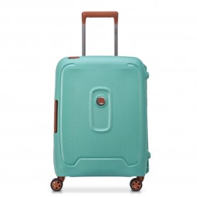 куфари,delsey,moncey,55,cm,slim,36l,trolley,bag,almond,(green)