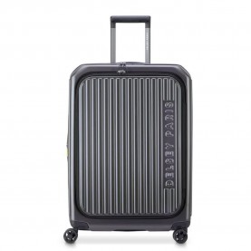 Delsey Securitime F/O 65 cm Expandable 80L trolley bag - Grey (Anthracite) куфари,delsey,securitime,f,o,65,cm,expandable,80l,trolley,bag,grey,(anthracite)