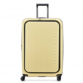 Delsey Securitime F/O 77 cm Expandable 116L trolley bag - Yellow (Pale Yellow) куфари,delsey,securitime,f,o,77,cm,expandable,116l,trolley,bag,yellow,(pale,yellow)