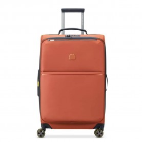 куфари,delsey,turenne,soft,66,cm,expandable,78l,trolley,bag,orange,(brick)