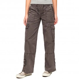 панталони,дамски,панталони,superdry,vintage,elastic,cargo,cargo,pants,brown
