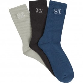 чорапи,мъжки,чорапи,billabong,wave,wash,socks,3,pairs,multicolor,(multicolor)