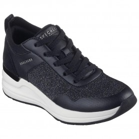 маратонки,дамски,маратонки,skechers,billion,2,trainers,black,(black,duraleather,engineered,knit,suede)