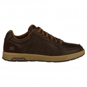 маратонки,мъжки,маратонки,skechers,cavell,wp,trainers,chocolate,synthetic,(brown)