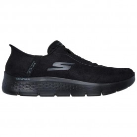 обувки,мъжки,маратонки,skechers,go,walk,flex,slip,on,shoes,black,leather,(black)