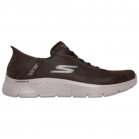 обувки,мъжки,маратонки,skechers,go,walk,flex,slip,on,shoes,brown,leather,(brown)