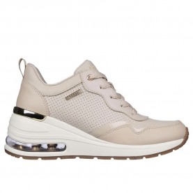 маратонки,дамски,маратонки,skechers,million,air,trainers,taupe,duraleather,leather,trim,(beige)