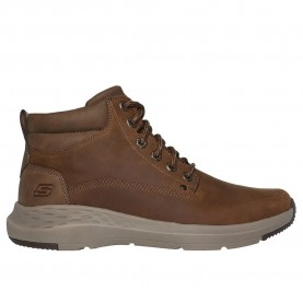 Skechers Parson booties - Brown (Desert Leather) дамски,боти,дамски,високи,обувки,за,ходене,skechers,parson,booties,brown,(desert,leather)