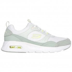 маратонки,дамски,маратонки,skechers,skech,air,court,trainers,white,leather,mesh,green,trim,(white)